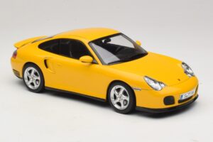 Porsche 911 996 Turbo Kollane KK-Scale 1:18 KKDC181473 Metall - pilt 4/6