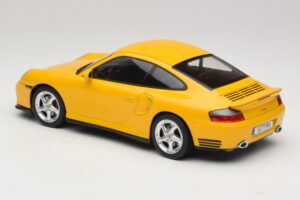 Porsche 911 996 Turbo Kollane KK-Scale 1:18 KKDC181473 Metall - pilt 5/6