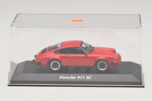Porsche 911 SC Punane Maxichamps 1:43 940062021 Metall - pilt 4/5