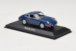 Porsche 911S Sinine Maxichamps 1:43 940067121 Metall - pilt 3/5