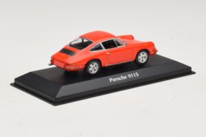 Porsche 911S Oranž Maxichamps 1:43 940067120 Metall - pilt 2/5