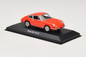 Porsche 911S Oranž Maxichamps 1:43 940067120 Metall - pilt 3/5