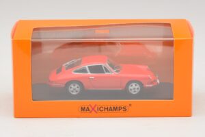 Porsche 911S Oranž Maxichamps 1:43 940067120 Metall - pilt 5/5