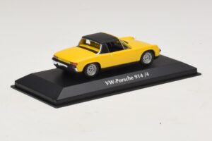Porsche 914/4 Kollane Maxichamps 1:43 940065661 Metall - pilt 2/5