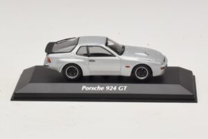 Porsche 924 GT Hõbe Maxichamps 1:43 940066122 Metall