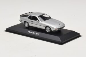 Porsche 924 Hõbe Maxichamps 1:43 940062120 Metall - pilt 3/5