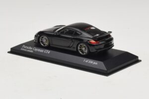 Porsche Cayman GT4 981 Black Metallic Minichamps 1:43 410066121 Metall - pilt 3/5