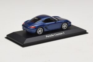Porsche Cayman S 987 Sinine Metallik Maxichamps 1:43 940065621 Metall - pilt 2/5