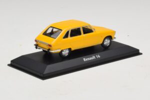 Renault 16 Kollane Maxichamps 1:43 940113101 Metall - pilt 2/5