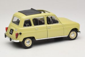 Renault 4L Kollane Solido 1:18 8062 Metall - pilt 2/7