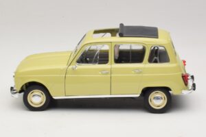 Renault 4L Kollane Solido 1:18 8062 Metall - pilt 3/7