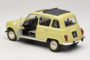 Renault 4L Kollane Solido 1:18 8062 Metall - pilt 4/7
