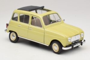 Renault 4L Kollane Solido 1:18 8062 Metall - pilt 5/7