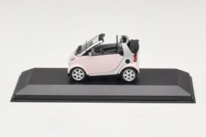 Smart Fortwo 450 Kabriolett Valge Legally Blonde 2 Asenduskarp Minichamps 1:43 402173900-R1 Metall