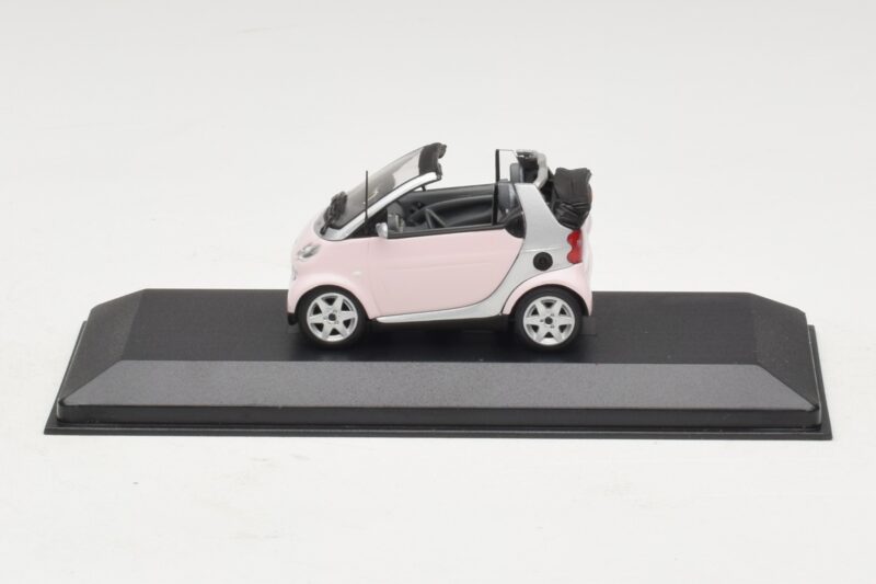 Smart Fortwo 450 Kabriolett Valge Legally Blonde 2 Asenduskarp Minichamps 1:43 402173900-R1 Metall