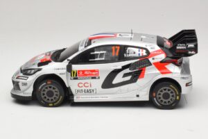 Toyota GR Yaris Rally1 #17 S. Ogier / V. Landais Rally Portugal Winner 2025 IXO 1:18 18RMC250A Metall - pilt 3/6