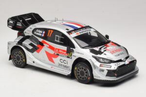 Toyota GR Yaris Rally1 #17 S. Ogier / V. Landais Rally Portugal Winner 2025 IXO 1:18 18RMC250A Metall - pilt 4/6