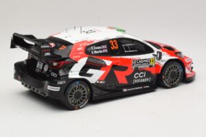 Toyota GR Yaris Rally1 #33 E. Evans / S. Martin Rally Monte Carlo 2026 IXO 1:18 18RMC269B Metall - pilt 2/6