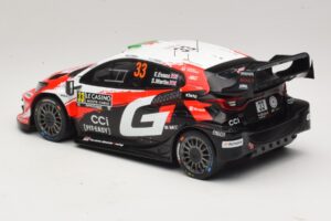 Toyota GR Yaris Rally1 #33 E. Evans / S. Martin Rally Monte Carlo 2026 IXO 1:18 18RMC269B Metall - pilt 5/6