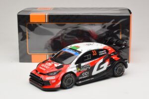 Toyota GR Yaris Rally1 #33 E. Evans / S. Martin Rally Monte Carlo 2026 IXO 1:18 18RMC269B Metall - pilt 6/6