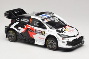 Toyota GR Yaris Rally1 #5 S. Pajari / E. Malkonen Rally Kenya 2025 IXO 1:18 18RMC246 Metall - pilt 4/6