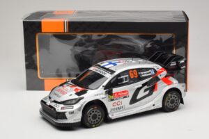 Toyota GR Yaris Rally1 #69 K. Rovanpera / J. Halttunen Rally Portugal 2025 IXO 1:18 18RMC250B Metall - pilt 6/6