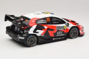 Toyota GR Yaris Rally1 #99 O. Solberg / E. Edmondson Rally Monte Carlo Winner 2026 IXO 1:18 18RMC269A Metall - pilt 2/6