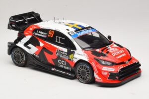 Toyota GR Yaris Rally1 #99 O. Solberg / E. Edmondson Rally Monte Carlo Winner 2026 IXO 1:18 18RMC269A Metall - pilt 4/6