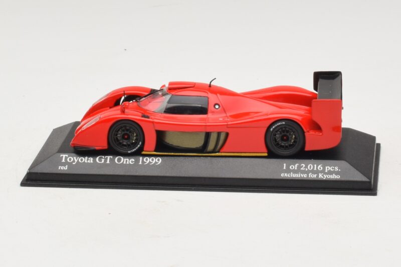 Toyota GT-One TS020 Street Punane Minichamps 1:43 Toyota GT-One TS020 Street Punane Minichamps 1:43 433991603 Metall