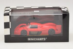 Toyota GT-One TS020 Street Punane Minichamps 1:43 433991603 Metall - pilt 5/5