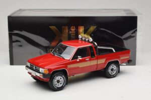 Toyota Hilux N50 Xtra Cab 4x4 Punane KK-Scale 1:18 KKDC181562 Metall - pilt 6/6