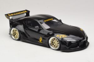 Toyota Supra GR A90 Pandem V1.0 Must TopSpeed 1:18 TS0307 Vaik - pilt 4/6
