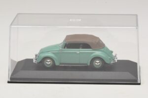 Volkswagen 1200 Kabriolett Pehme Katus Roheline Minichamps 1:43 430052042 Metall - pilt 4/5