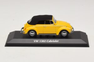 Volkswagen 1302 Kabriolett Kollane Maxichamps 1:43 940055030 Metall