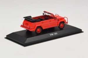 Volkswagen 181 Punane Maxichamps 1:43 940050031 Metall - pilt 2/5