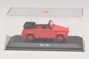 Volkswagen 181 Punane Maxichamps 1:43 940050031 Metall - pilt 4/5