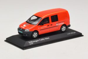 Volkswagen Caddy Maxi Mk3 Norway Post Minichamps 1:43 403057005 Metall - pilt 2/5
