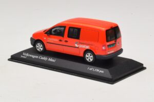 Volkswagen Caddy Maxi Mk3 Norway Post Minichamps 1:43 403057005 Metall - pilt 3/5