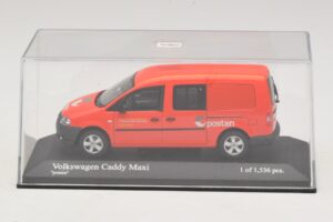 Volkswagen Caddy Maxi Mk3 Norway Post Minichamps 1:43 403057005 Metall - pilt 4/5