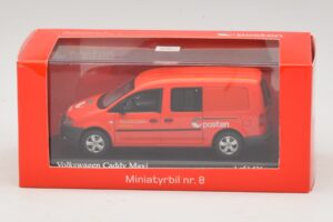 Volkswagen Caddy Maxi Mk3 Norway Post Minichamps 1:43 403057005 Metall - pilt 5/5