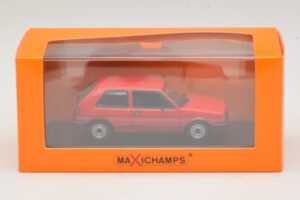 Volkswagen Golf GTI Mk2 Punane Maxichamps 1:43 940054121 Metall - pilt 5/5