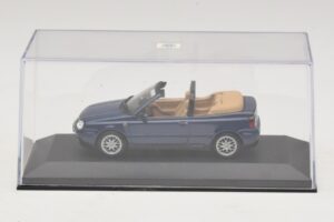 Volkswagen Golf Mk4 Kabriolett Sinine Edasimüüja Väljaanne Minichamps 1:43 GOLF005 Metall - pilt 4/5