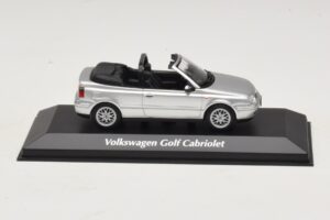 Volkswagen Golf Mk4 Kabriolett Hõbedane Maxichamps 1:43 940058331 Metall