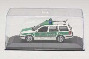 Volkswagen Golf Mk4 Variant Polizei Minichamps 1:43 430056090 Metall - pilt 4/5