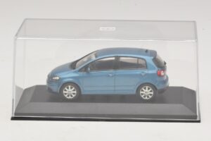 Volkswagen Golf Plus Mk5 Sinine Metallik Asenduskarp Minichamps 1:43 GOLF02-R1 Metall - pilt 4/5