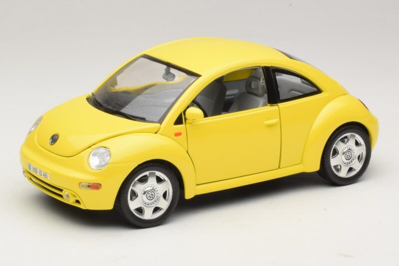 Volkswagen New Beetle A4 Kollane Bburago 1:18 3302 Metall
