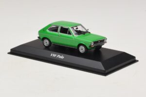 Volkswagen Polo Mk1 Roheline Maxichamps 1:43 940050501 Metall - pilt 3/5