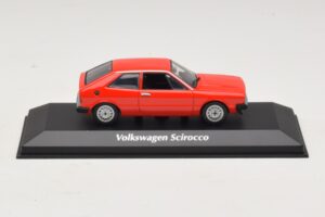 Volkswagen Scirocco Mk1 Punane Maxichamps 1:43 940050422 Metall
