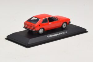 Volkswagen Scirocco Mk1 Punane Maxichamps 1:43 940050422 Metall - pilt 2/5