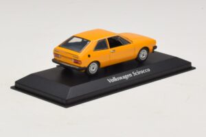 Volkswagen Scirocco Mk1 Kollane Maxichamps 1:43 940050424 Metall - pilt 2/5